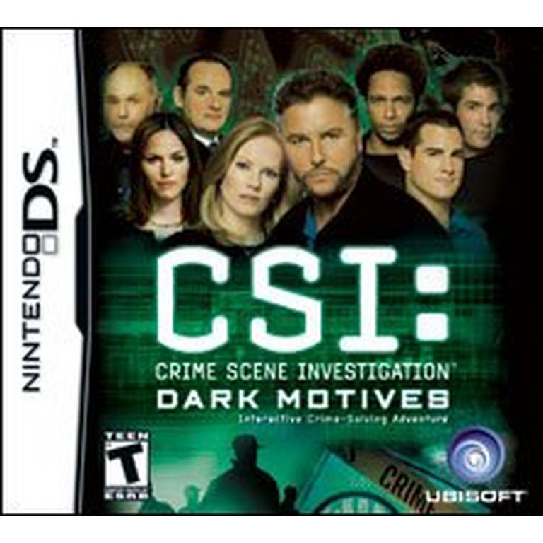 CSI Dark Motives - Nintendo DS