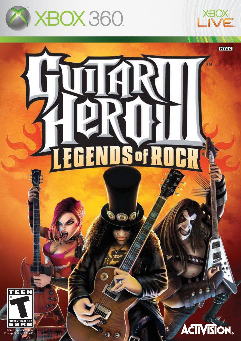 guitar hero guitar xbox 360