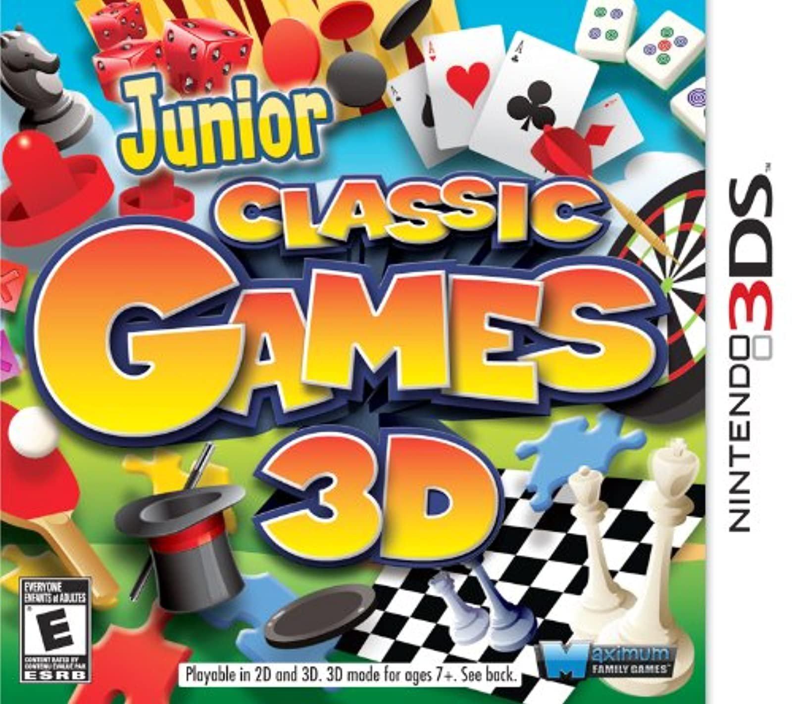 Junior Classic Games 3D Nintendo 3DS Nintendo 3DS GameStop