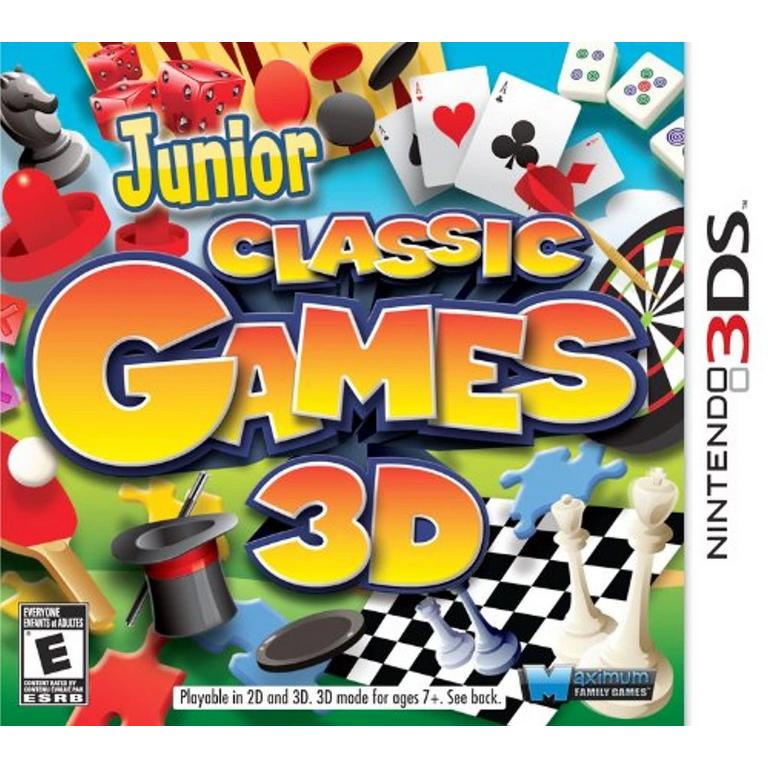Junior Classic Games 3D - Nintendo 3DS