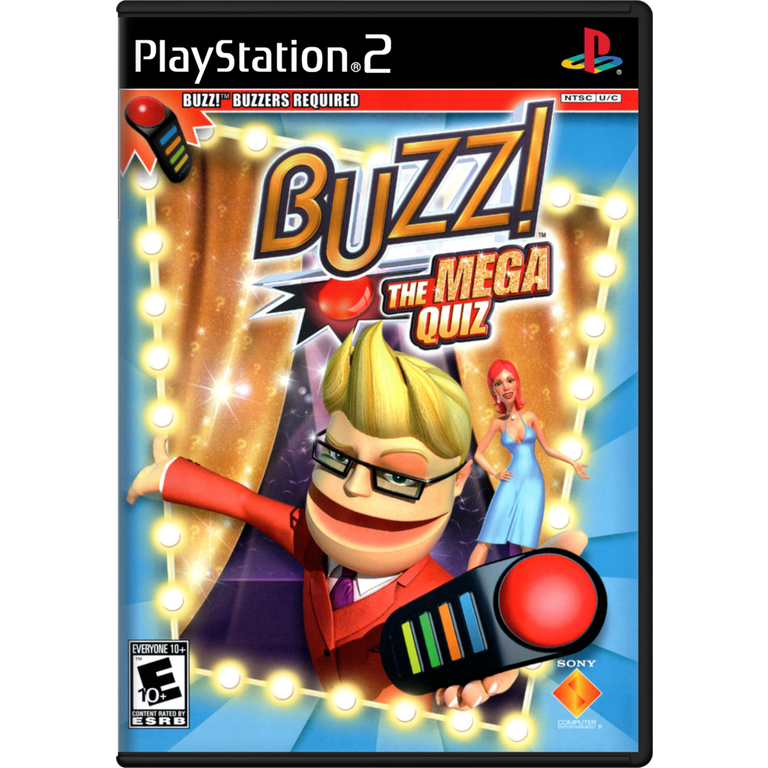 Buzz The Mega Quiz (Game Only) - PlayStation 2