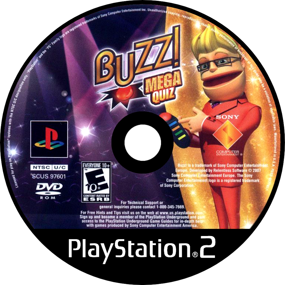 Buzz The Mega Quiz (Game Only