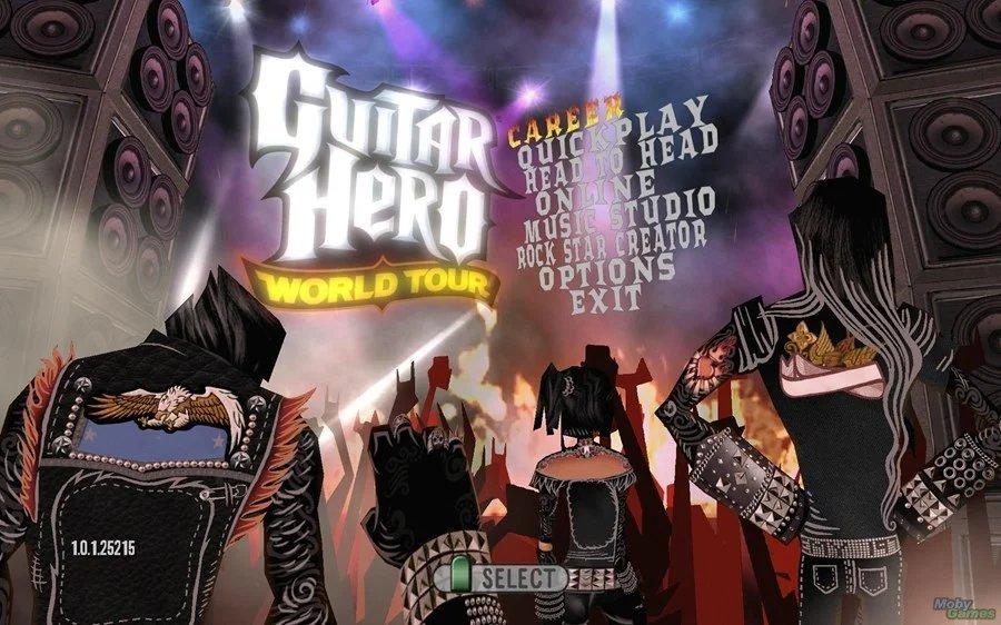 Guitar hero world hot sale tour wii u