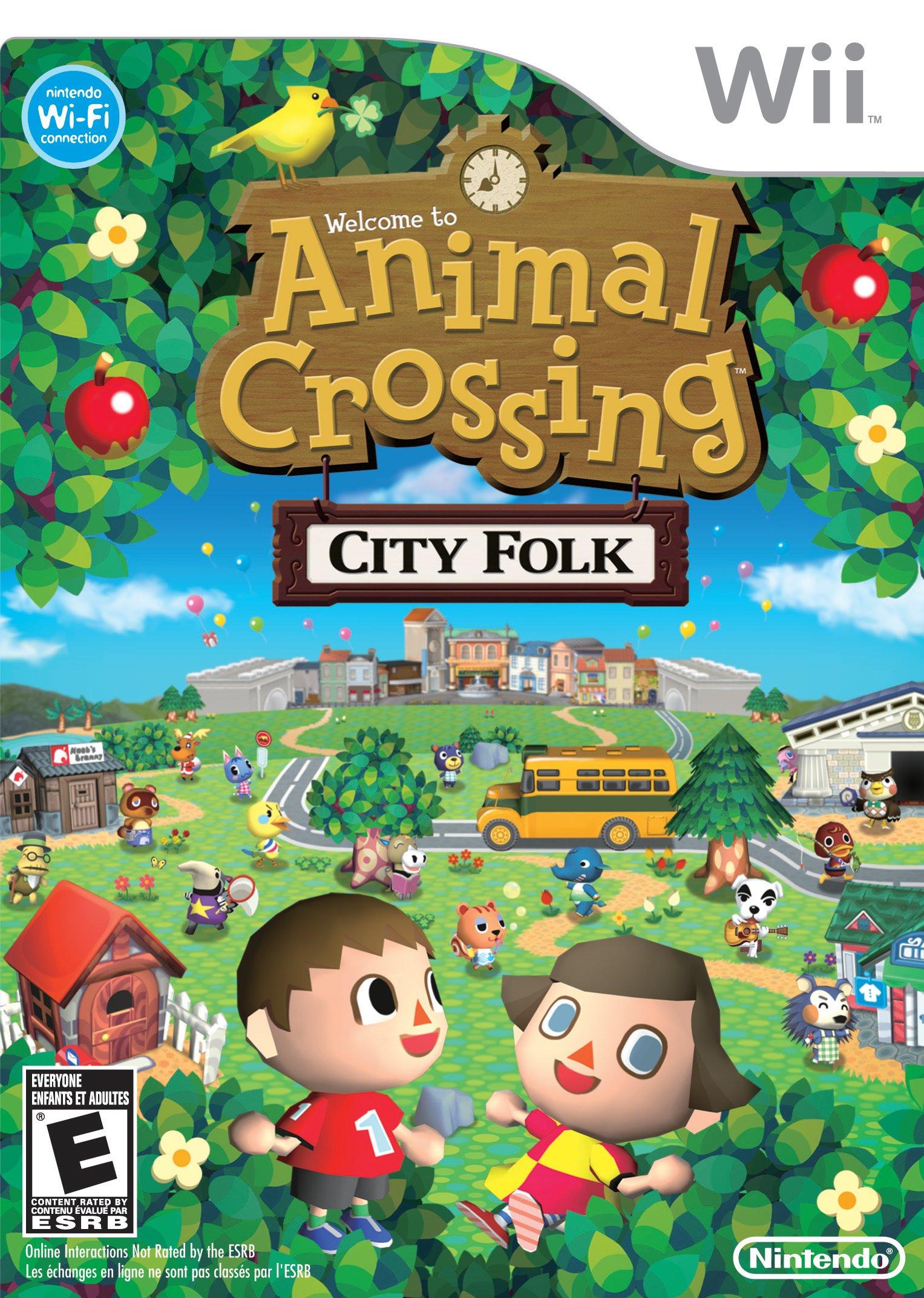 Animal Crossing City Folk Game Only Nintendo Wii Gamestop