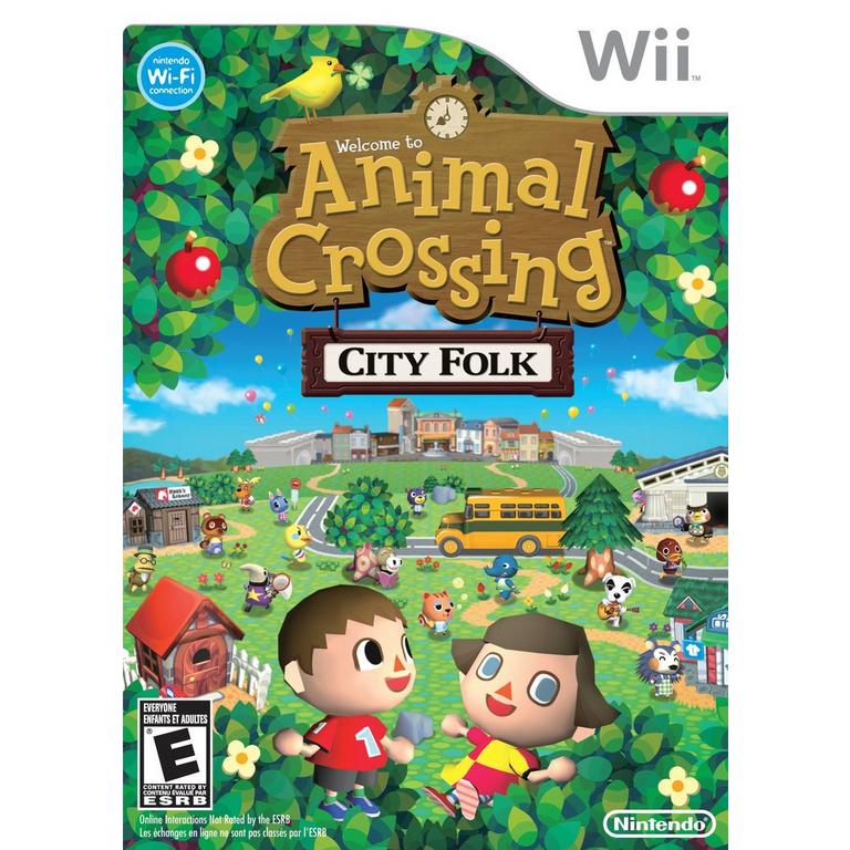 Animal Crossing: City Folk (Game Only) - Nintendo Wii | Nintendo Wii |  GameStop