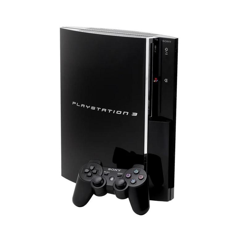 Sony PlayStation 3 Console 80GB - Black, 2 USB