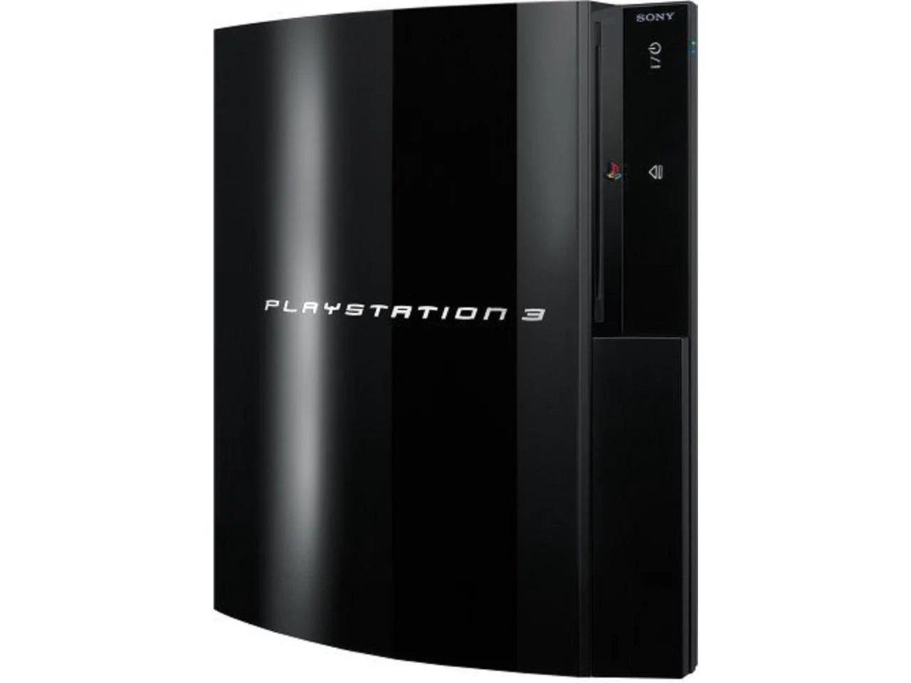 Sony PlayStation 3 Console 80GB - Black, 2 USB