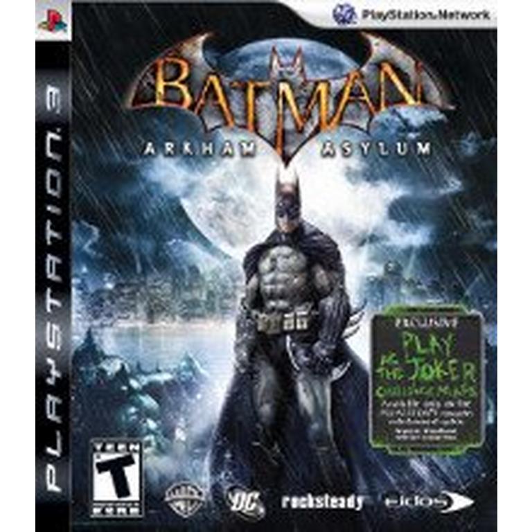 Batman: Arkham Asylum PlayStation Warner Games GameStop