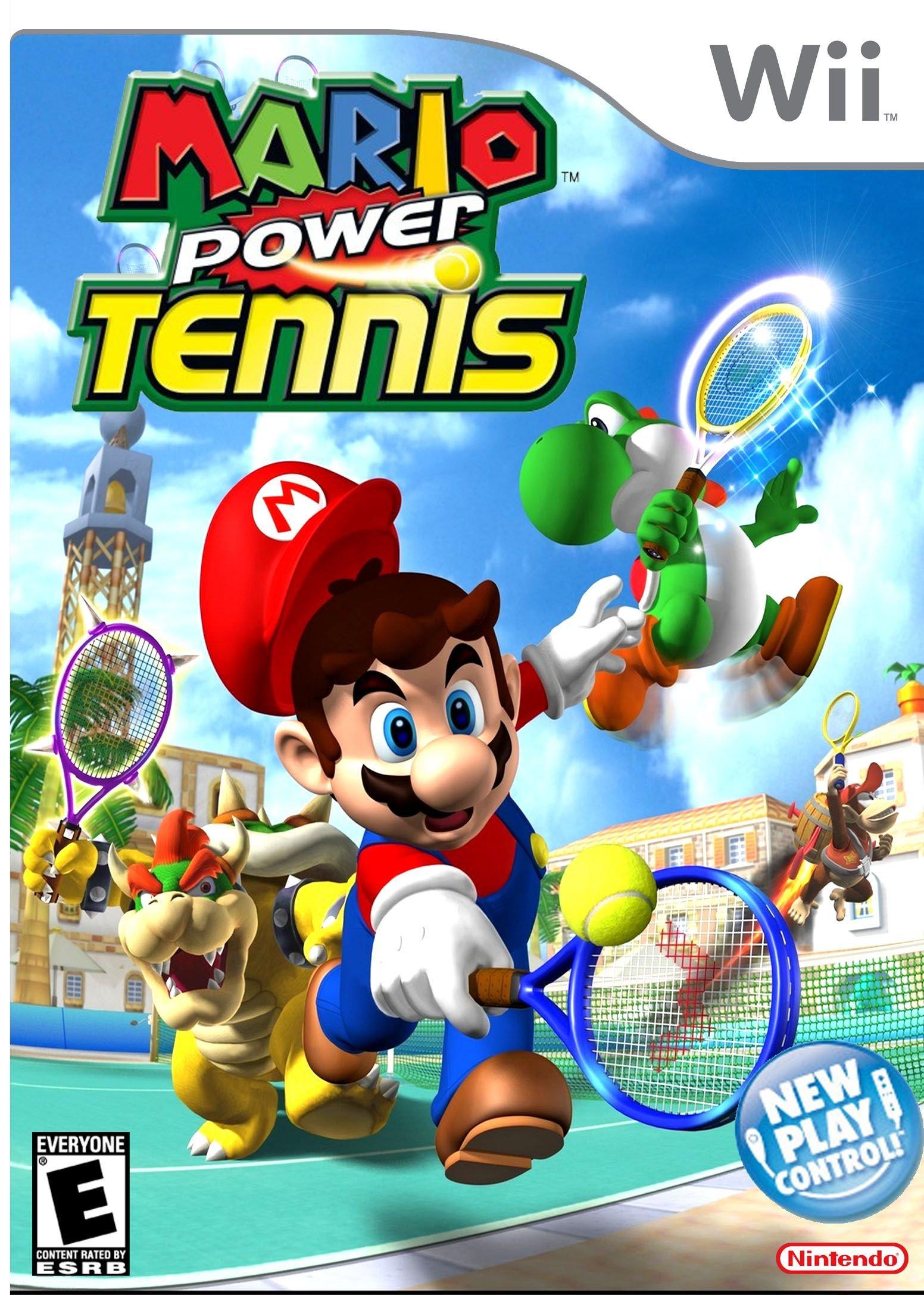 super mario tennis