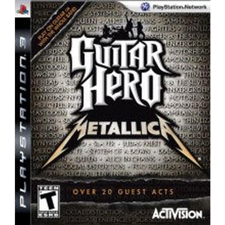 Guitar Hero Metallica Activision GameStop