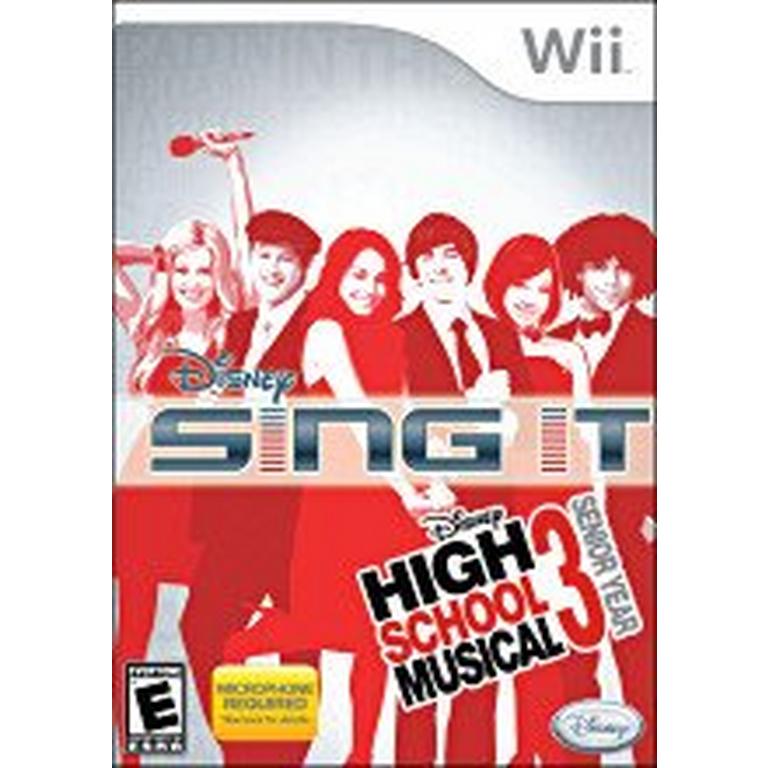 Disney Sing It: High School Musical 3 Senior Year (Game Only) - Nintendo Wii