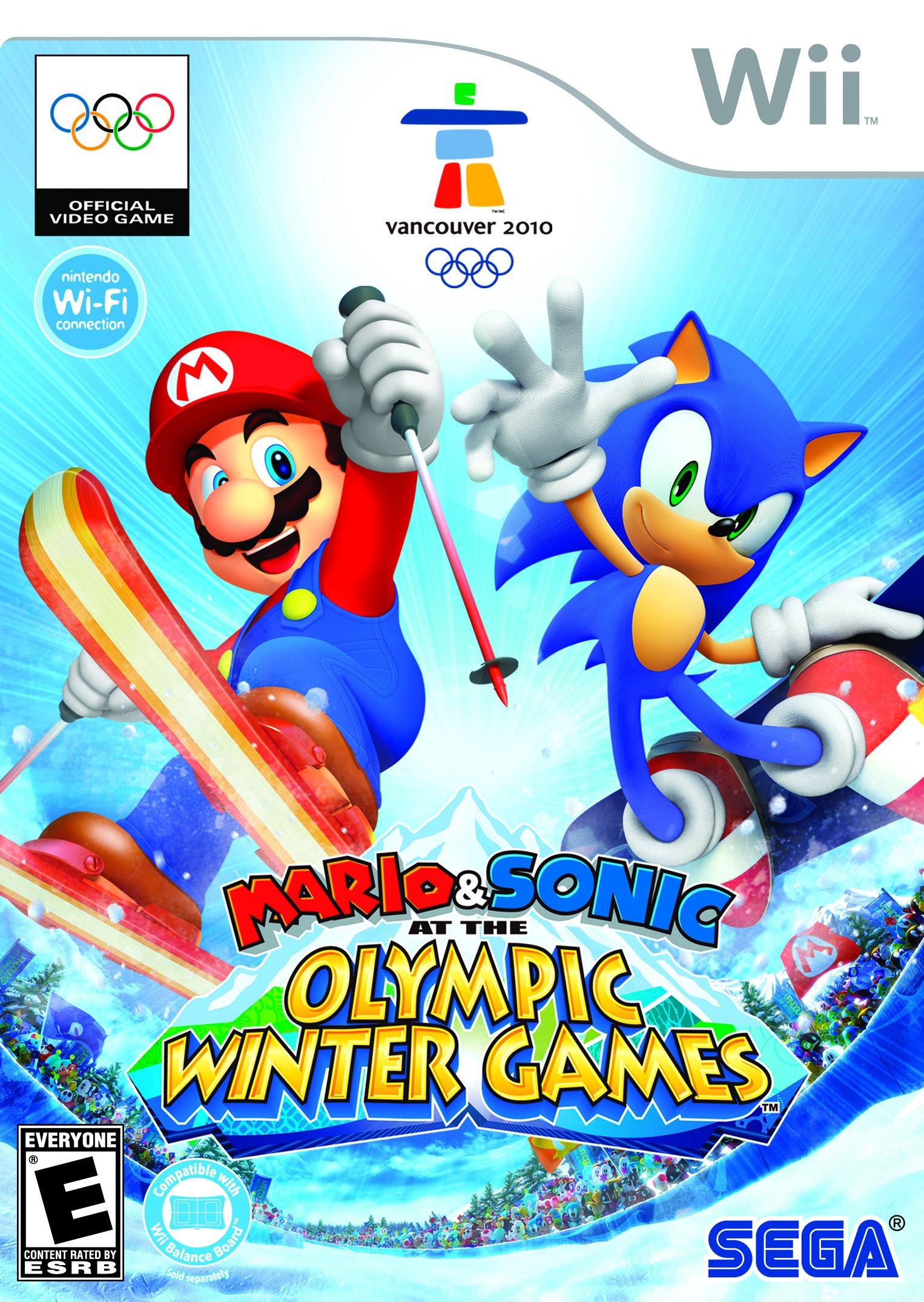 nintendo wii mario sonic olympic games