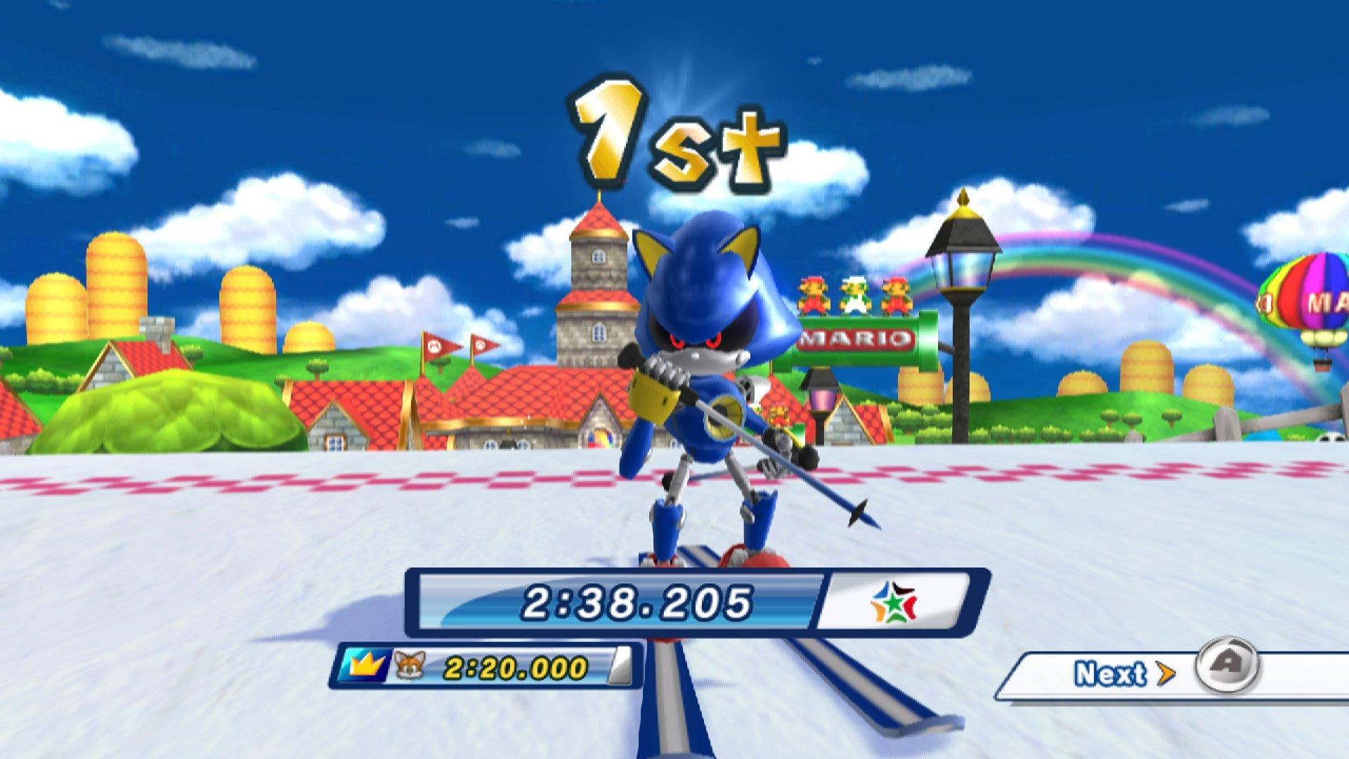 Mario and Sonic at the Olympic Winter Games - Nintendo Wii