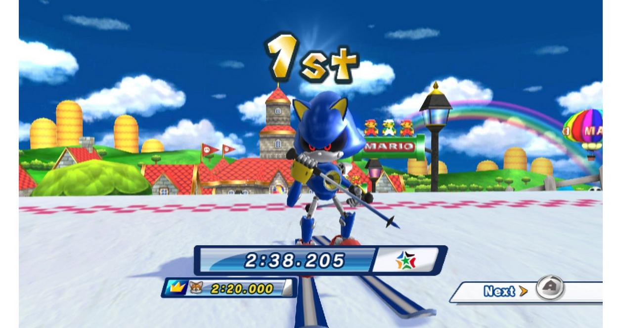 Mario and Sonic at the Olympic Winter Games - Nintendo Wii