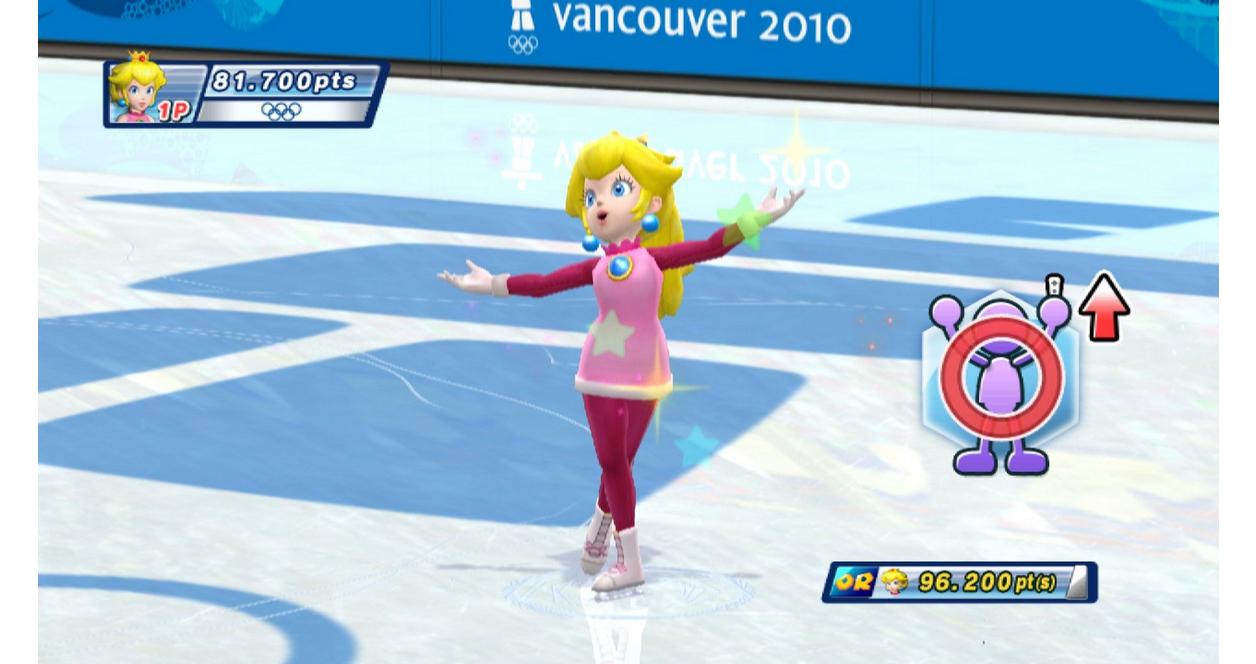 Mario and Sonic at the Olympic Winter Games - Nintendo Wii