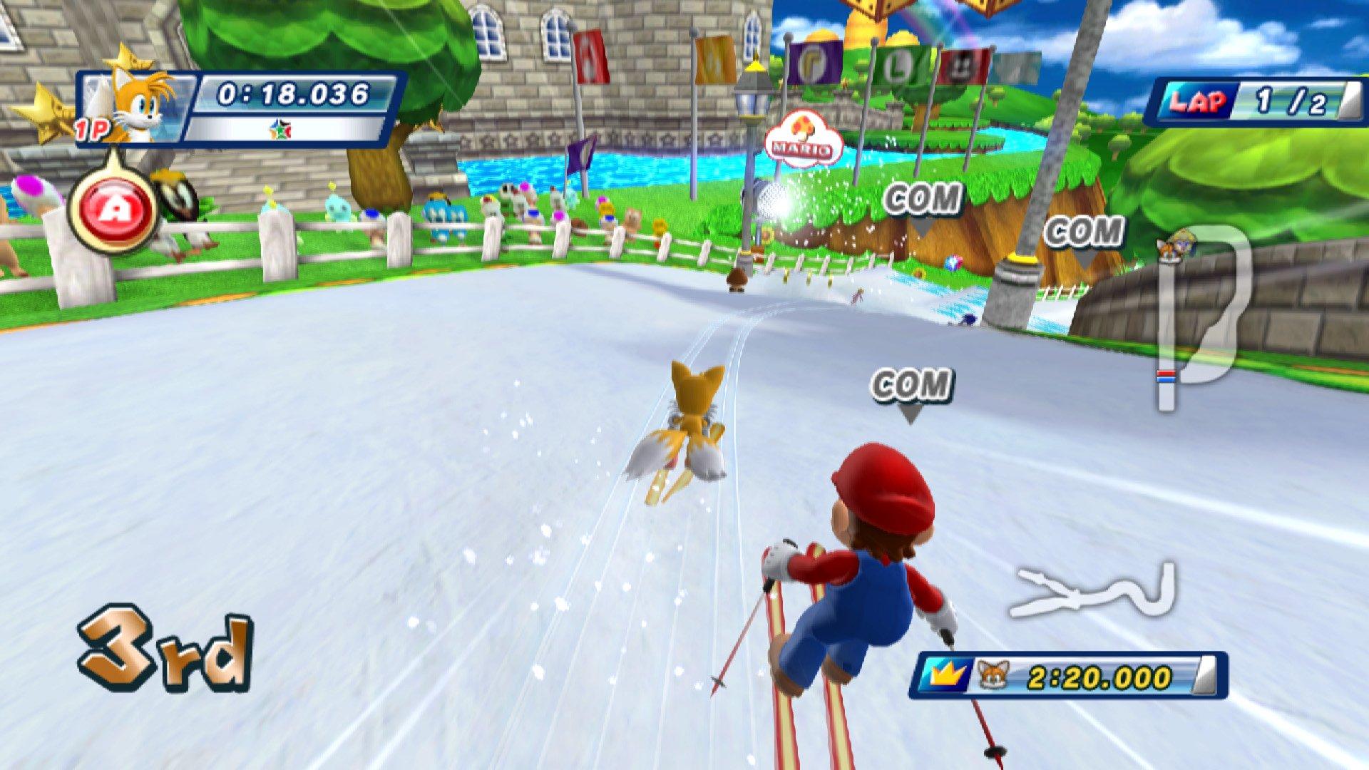 Mario and Sonic at the Winter Olympic Games - Nintendo DS | SEGA | GameStop