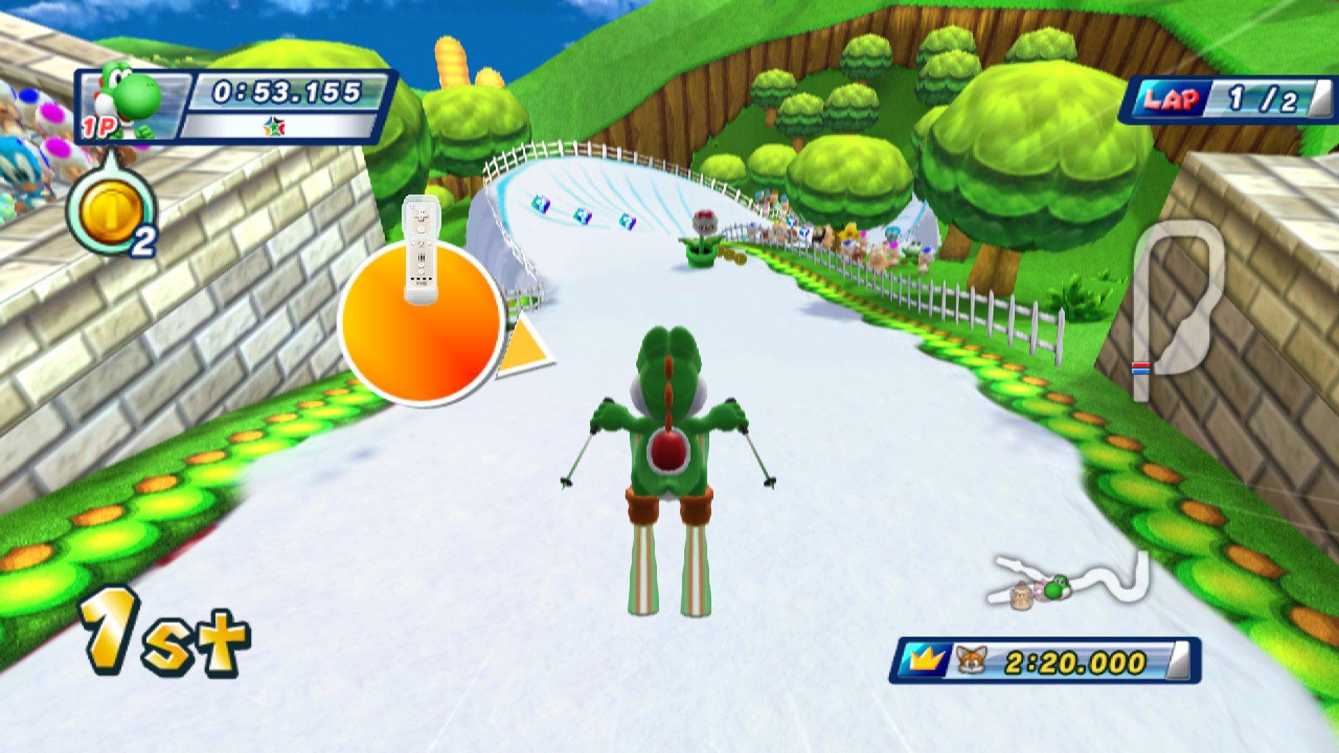 Mario and Sonic at the Olympic Winter Games - Nintendo Wii
