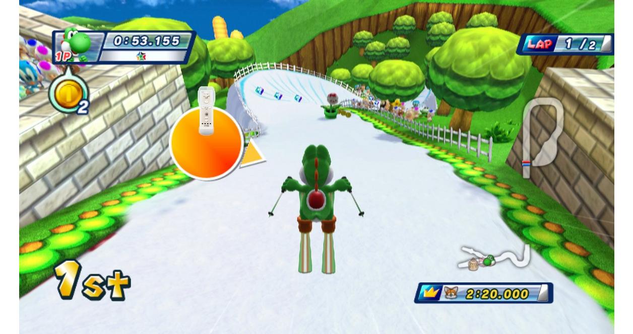 Mario and Sonic at the Olympic Winter Games - Nintendo Wii