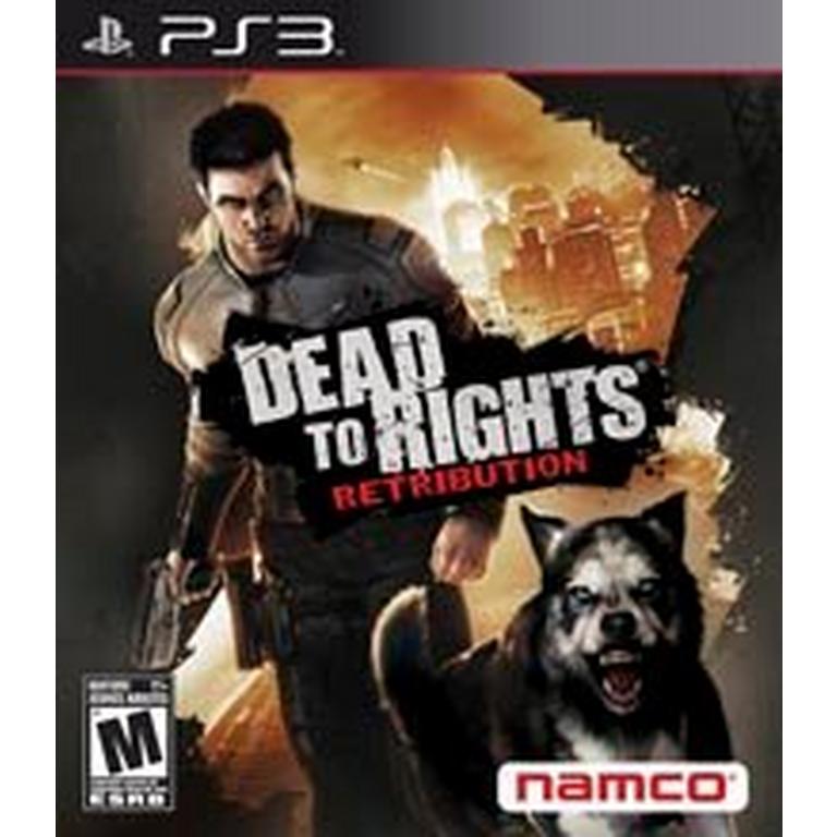新品未開封　PS3  DEAD TO RIGHTS：RETRIBUTION Dead to Rights: Retribution (Sony PlayStation 3, 2010) for sale