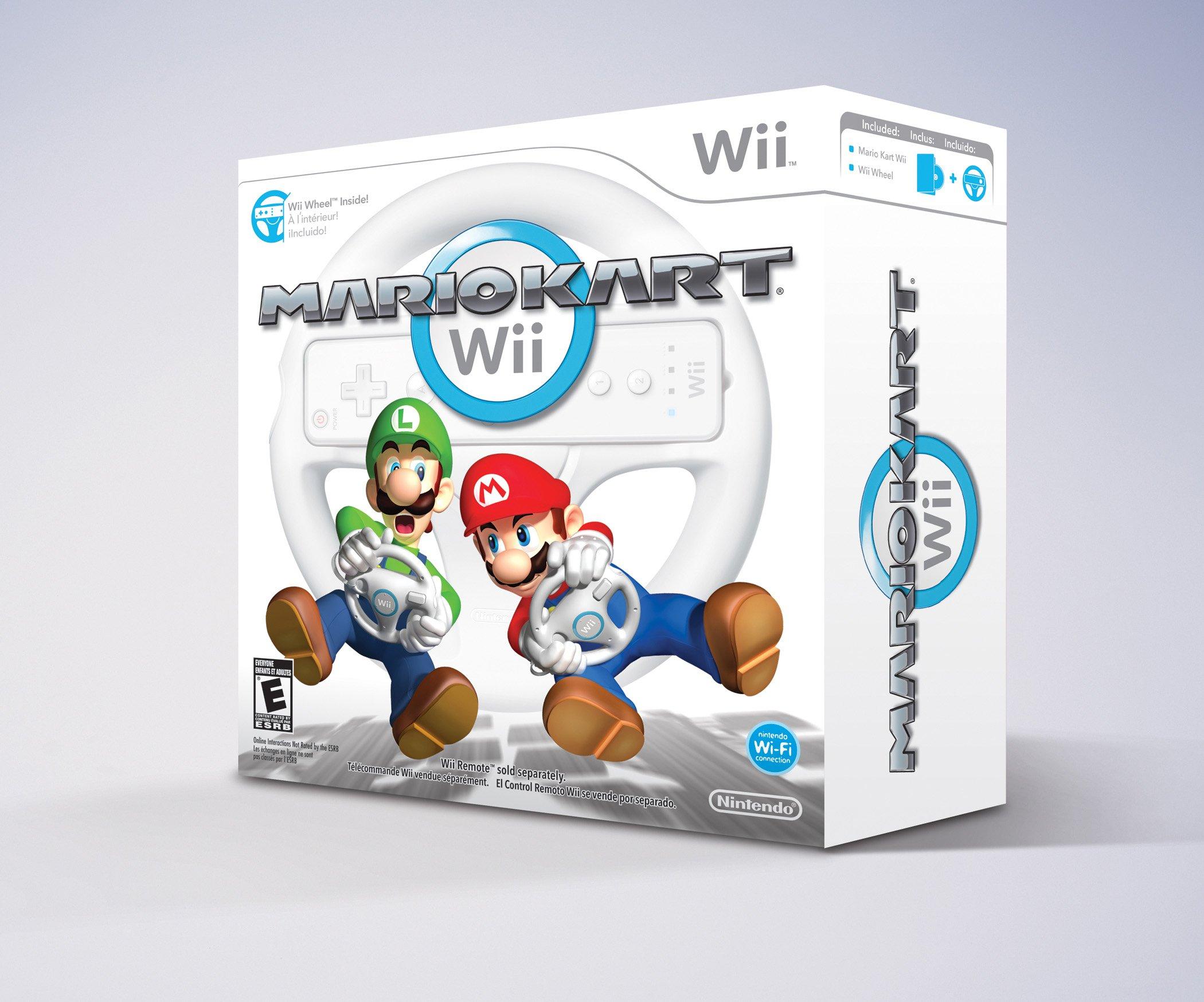 Mario Kart, Nintendo Wii (Wheel Sold Seperately) 