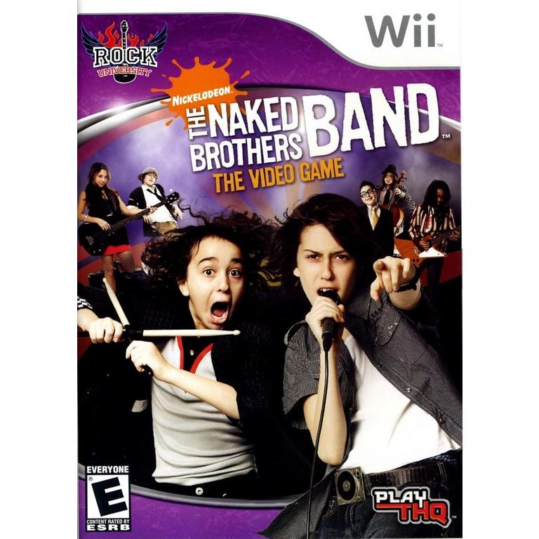 Naked Brothers Band Game Only - Nintendo Wii