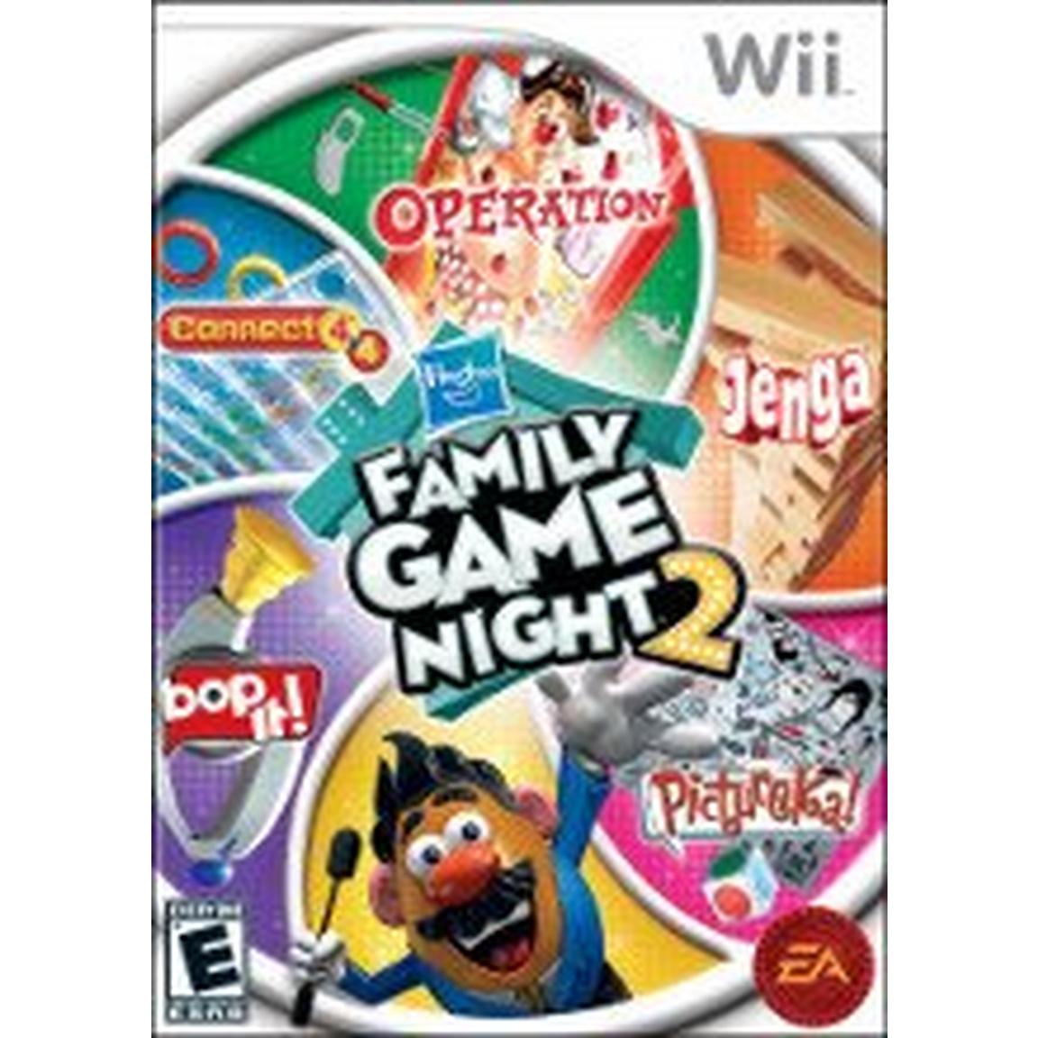 Hasbro Family Game Night 2 - Nintendo Wii, Pre-Owned