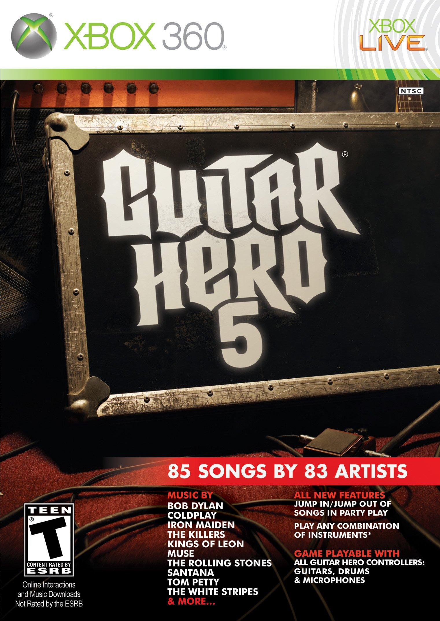 Guitar Hero 5 (Game Only) - Xbox 360