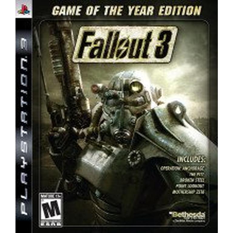 Fallout 3: Game Of The Year Edition - PlayStation 3 | Bethesda