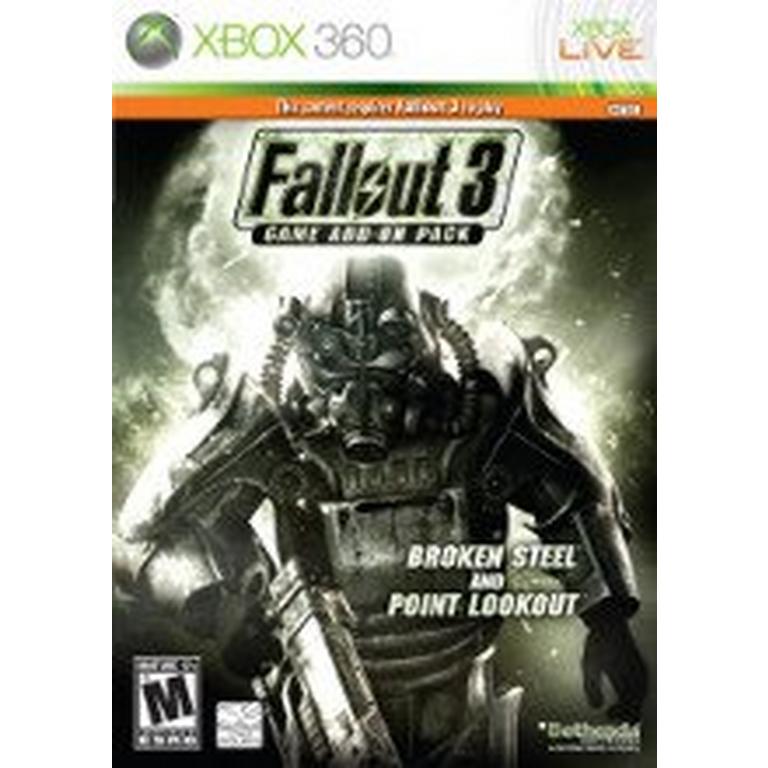 Fallout 3 Broken Steel / Point Lookout - Xbox 360