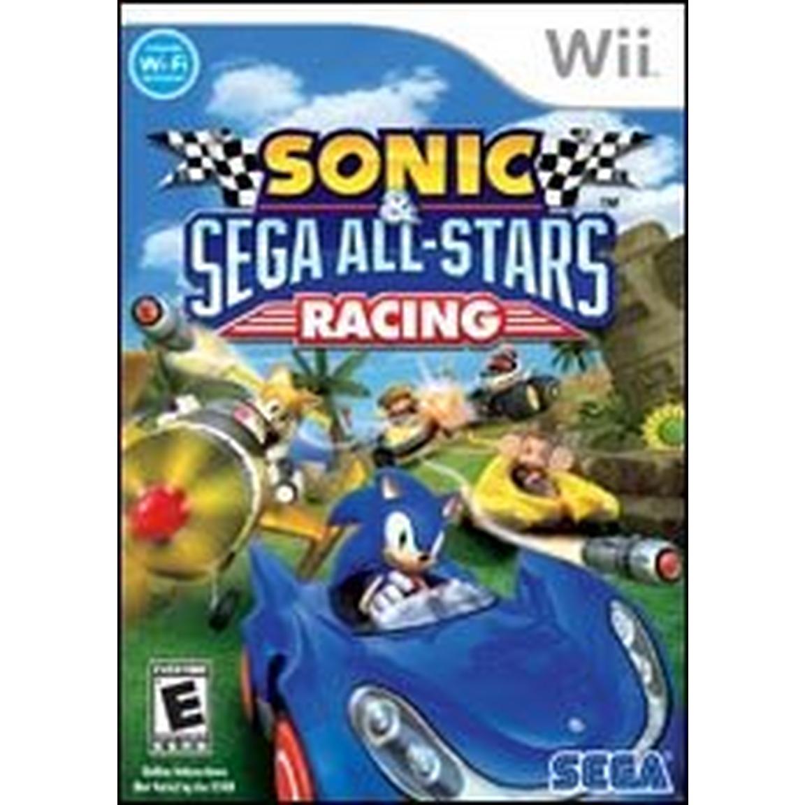Sonic and SEGA All-Stars Racing - Nintendo Wii, Pre-Owned