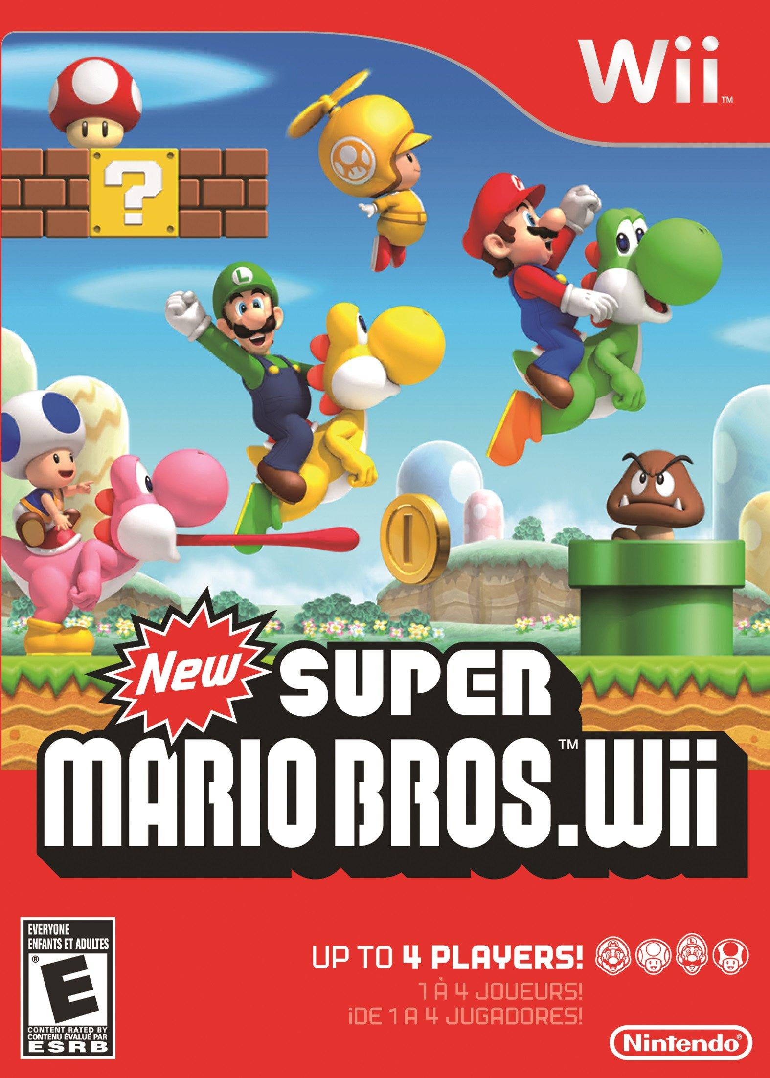 gebouw Seminarie Voortdurende New Super Mario Bros. Wii - Nintendo Wii | Nintendo Wii | GameStop