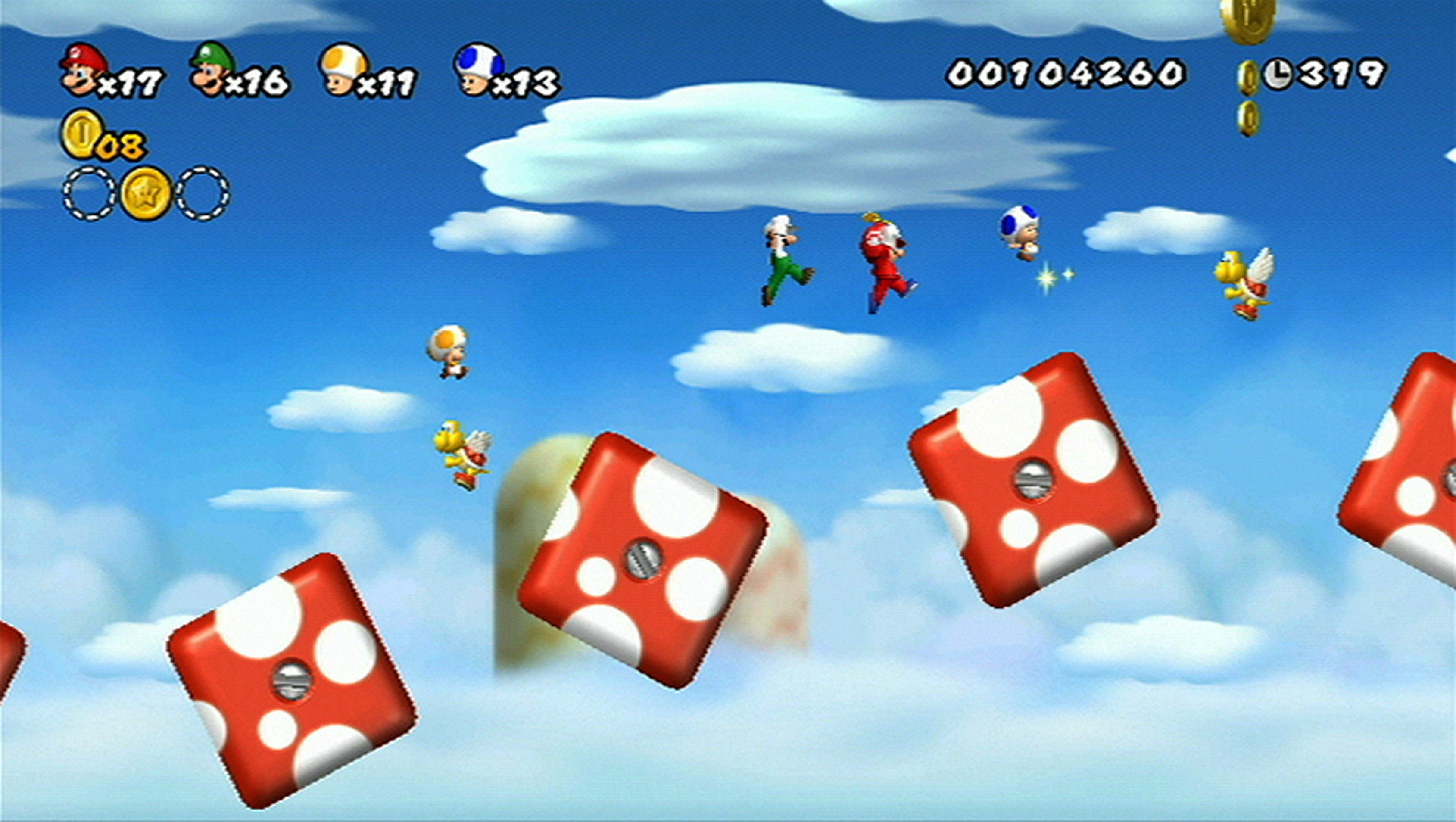 New Super Mario Bros. Wii, Wii, Jogos