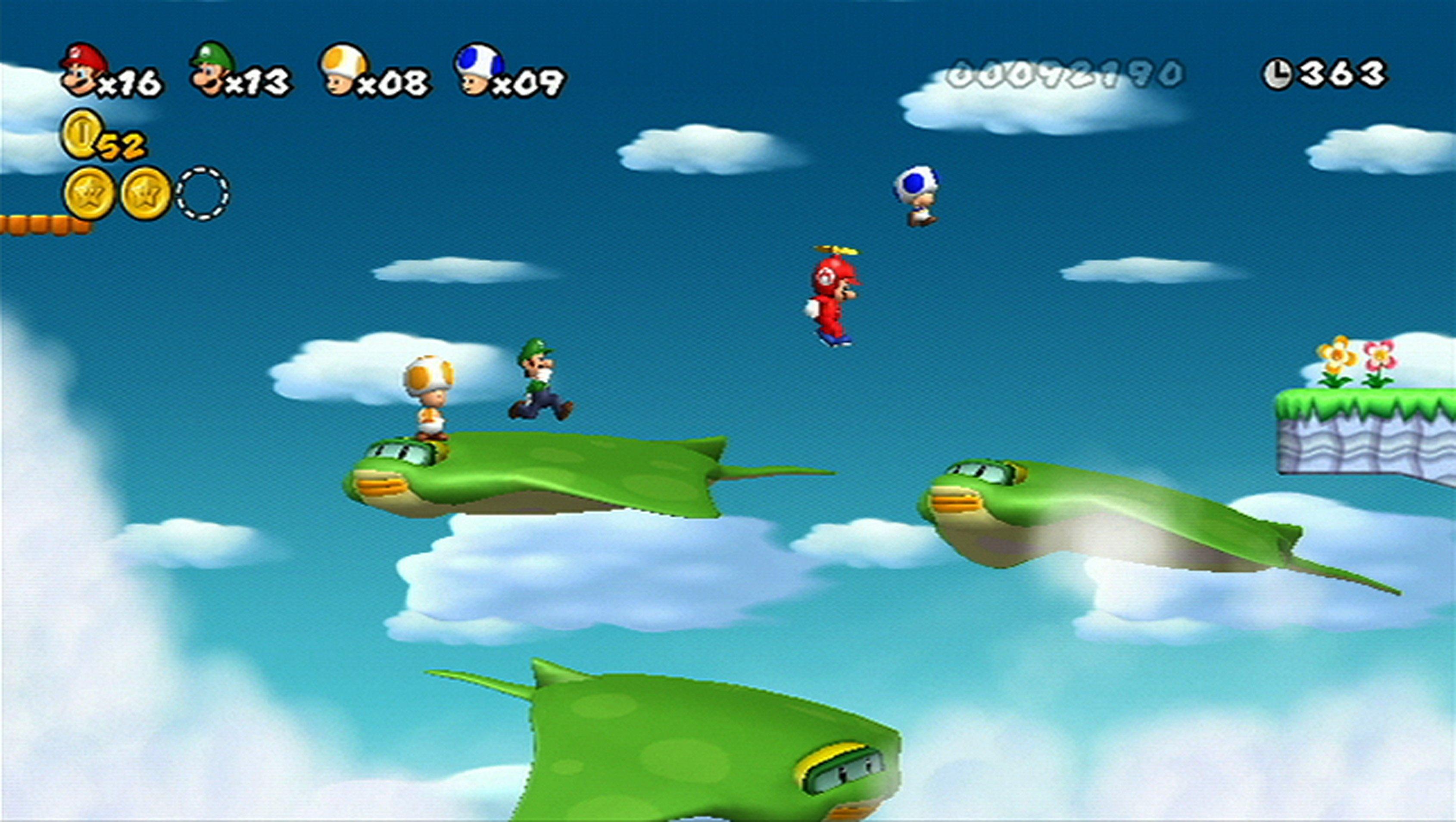 New Super Mario Bros. Wii, Wii, Jogos