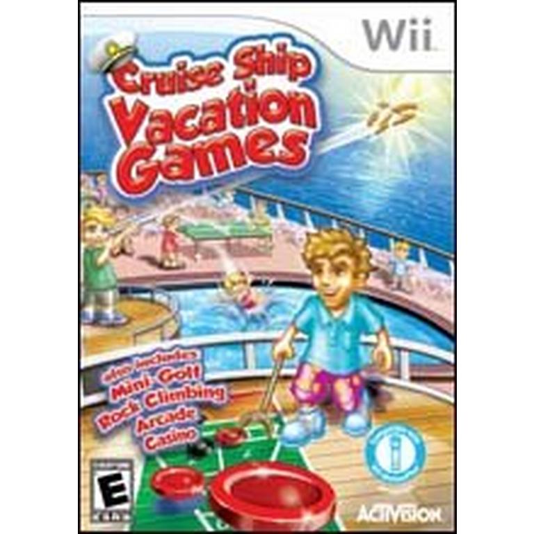 Cruise Ship Vacation Games - Nintendo Wii