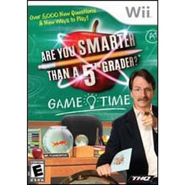 Are you Smarter Than A 5th Grader?: Game Time - Nintendo Wii