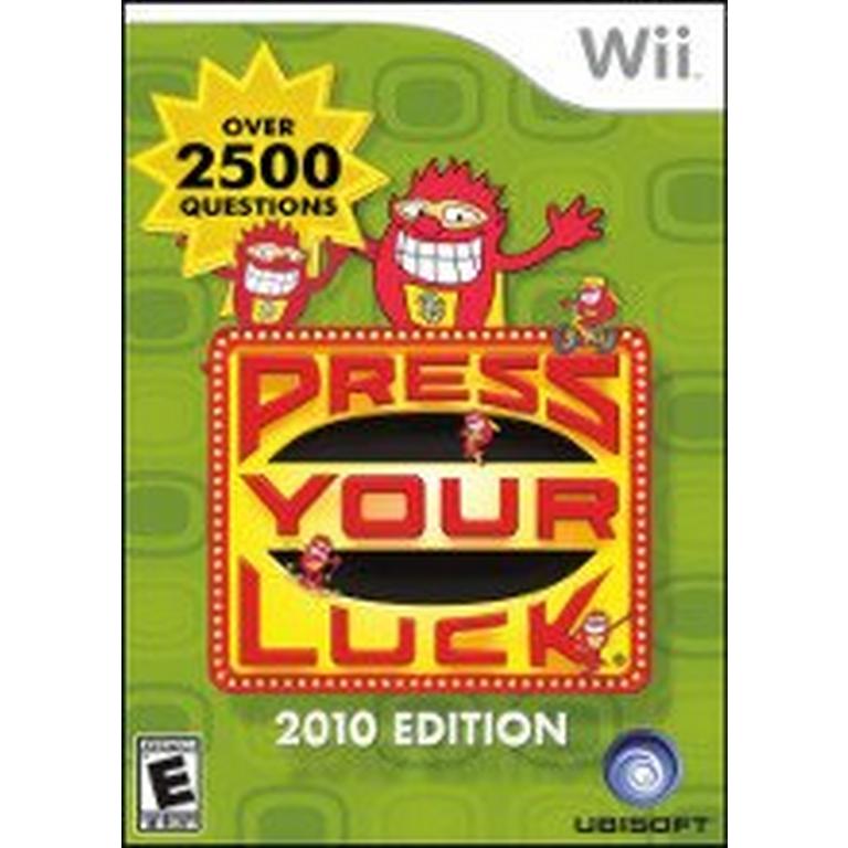 Press Your Luck 2010 Edition - Nintendo Wii