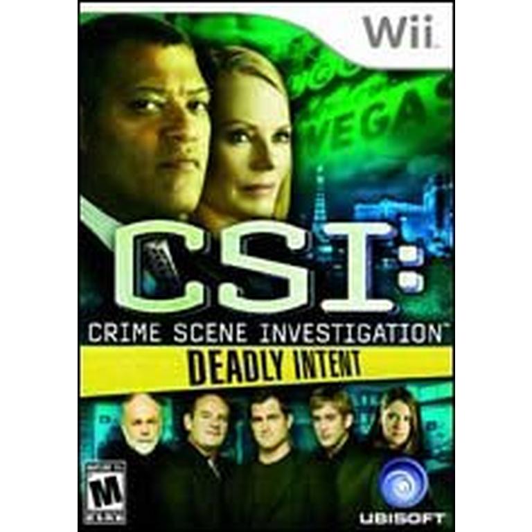 CSI Deadly Intent - Nintendo Wii