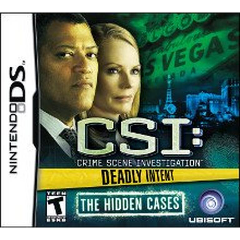 CSI Deadly Intent: The Hidden Cases - Nintendo DS