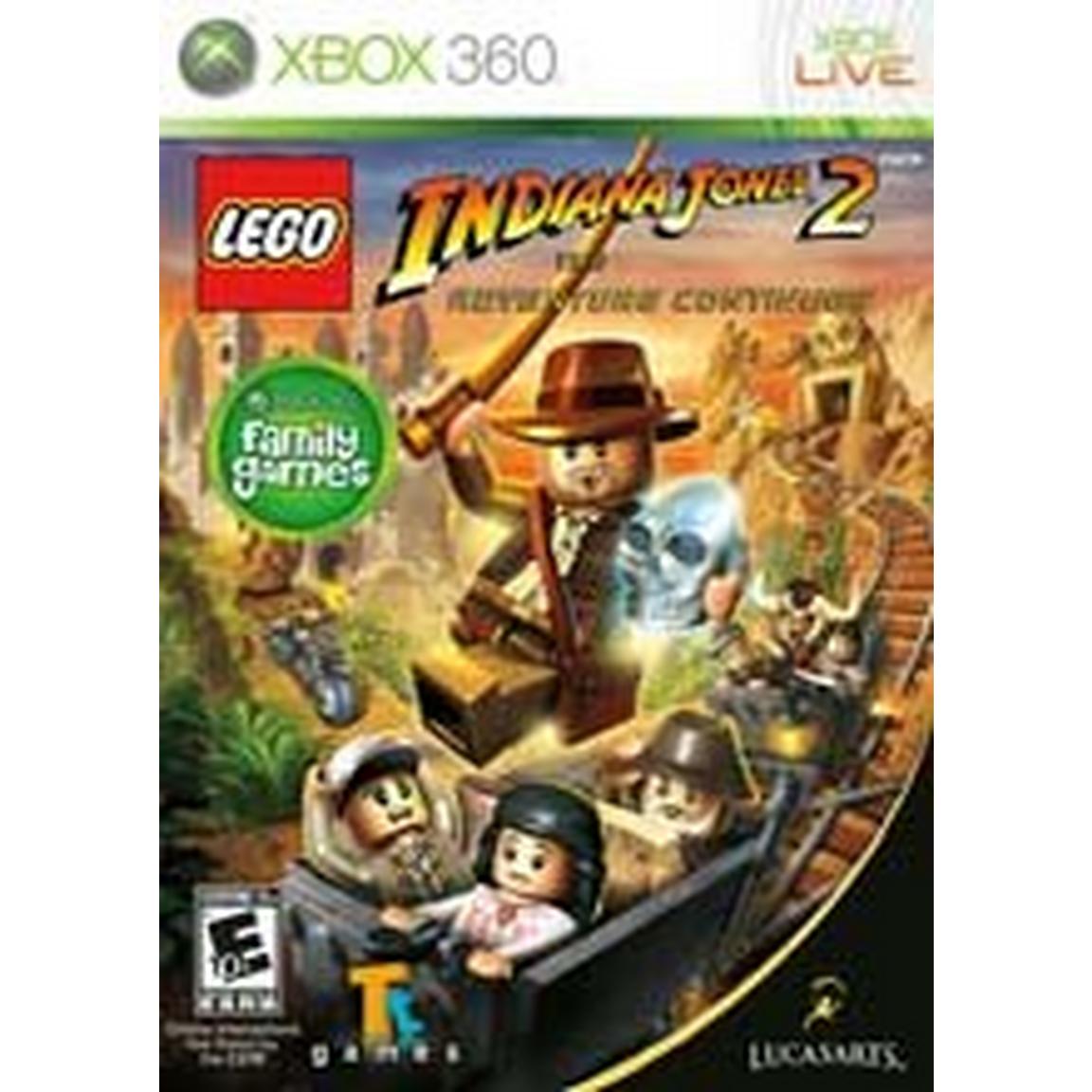 LEGO Indiana Jones 2: The Adventure Continues - Xbox 360, Pre-Owned -  LucasArts