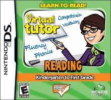 My Virtual Tutor Reading: K - 1st - Nintendo DS