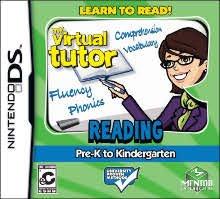 My Virtual Tutor Reading: Pre K-K - Nintendo DS | Nintendo DS