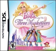 barbie and the three musketeers nintendo ds game