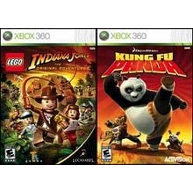 LEGO Indiana Jones: The Original Adventures and Kung Fu Panda Pack - 360 | LucasArts | GameStop