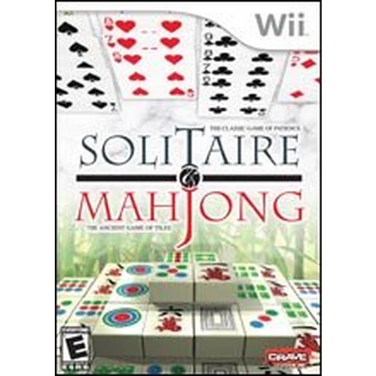 Solitaire and Mahjong - Nintendo Wii