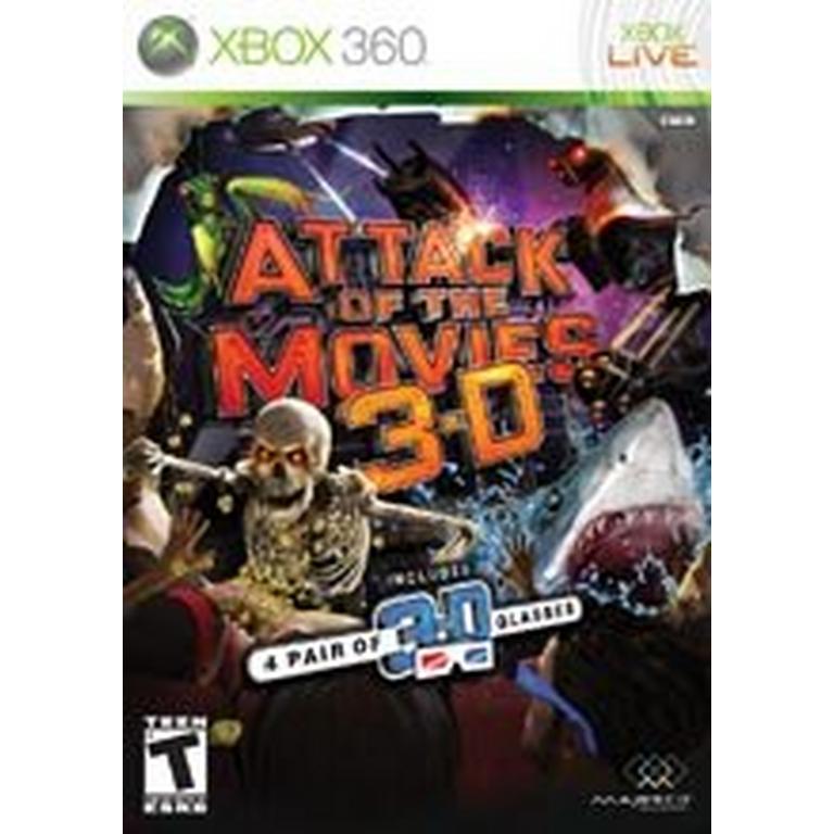 Attack of the Movies 3-D -  Xbox 360