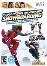 wii snowboarding game