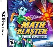 Math Blaster in the Prime Adventure - Nintendo DS