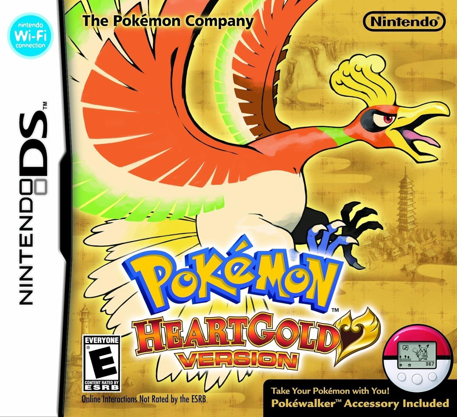 Pokémon HeartGold Version, Nintendo DS, Jogos
