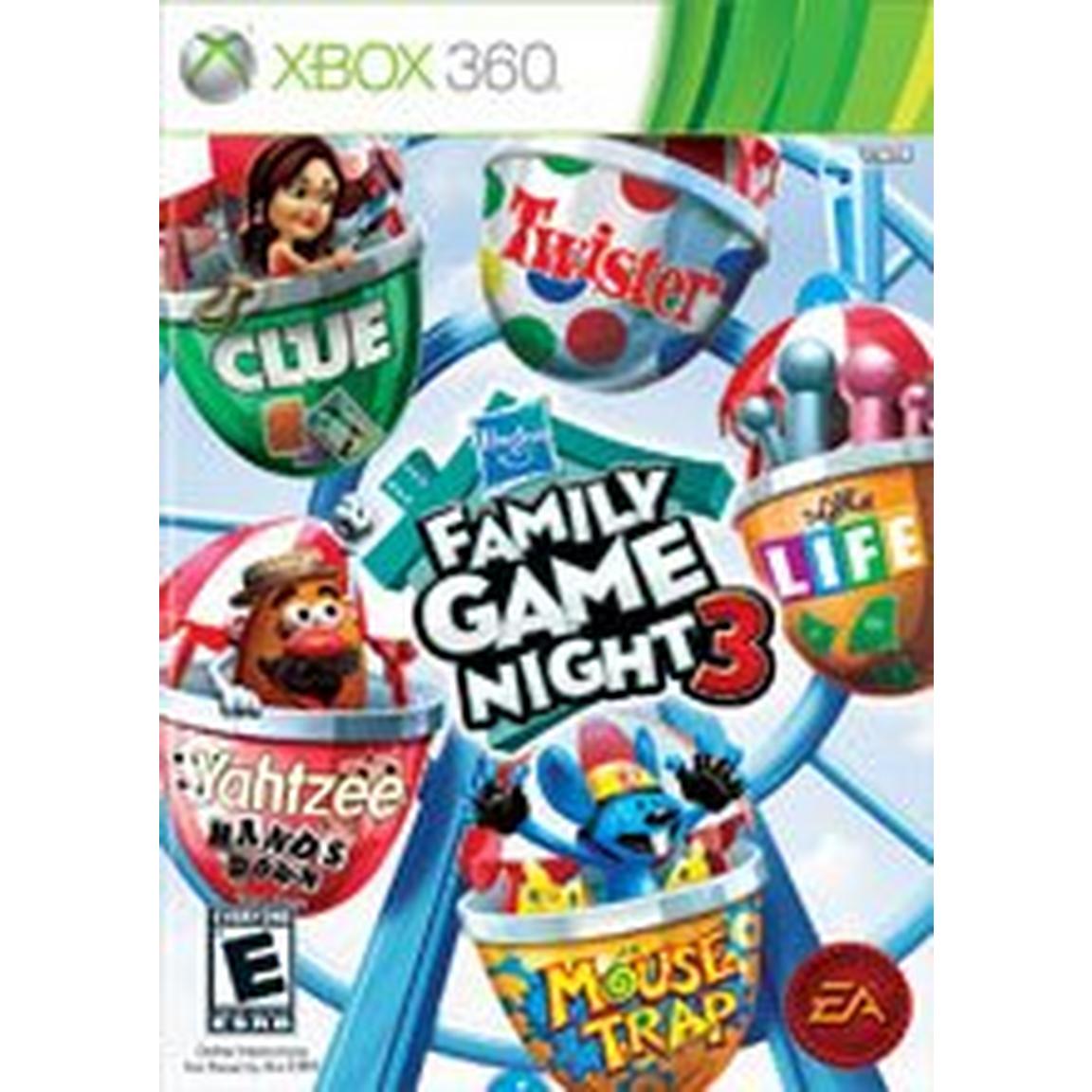Hasbro Family Game Night 3 - Xbox 360, Pre-Owned