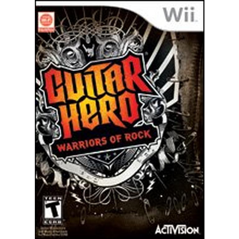 Guitar Hero: Warriors of Rock (Game Only) - Nintendo Wii